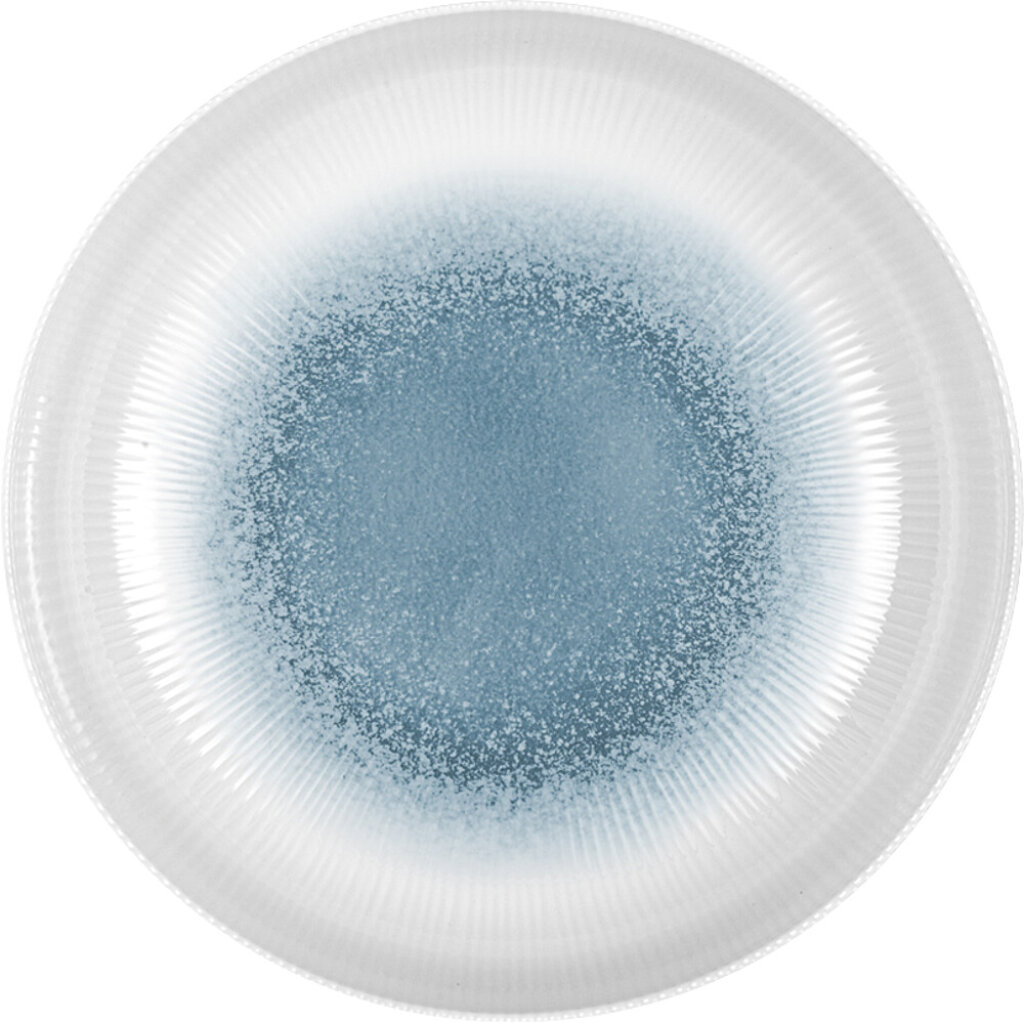 BRUNNER Suppenteller Meteore Azur 21 cm weiß/blau